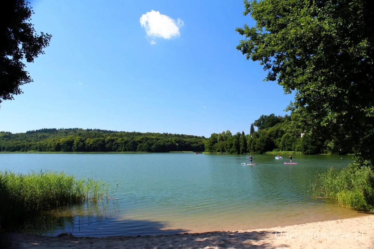 Pensjonat Nad Jeziorem Lakeside Brodnica Dolna Bagian luar foto